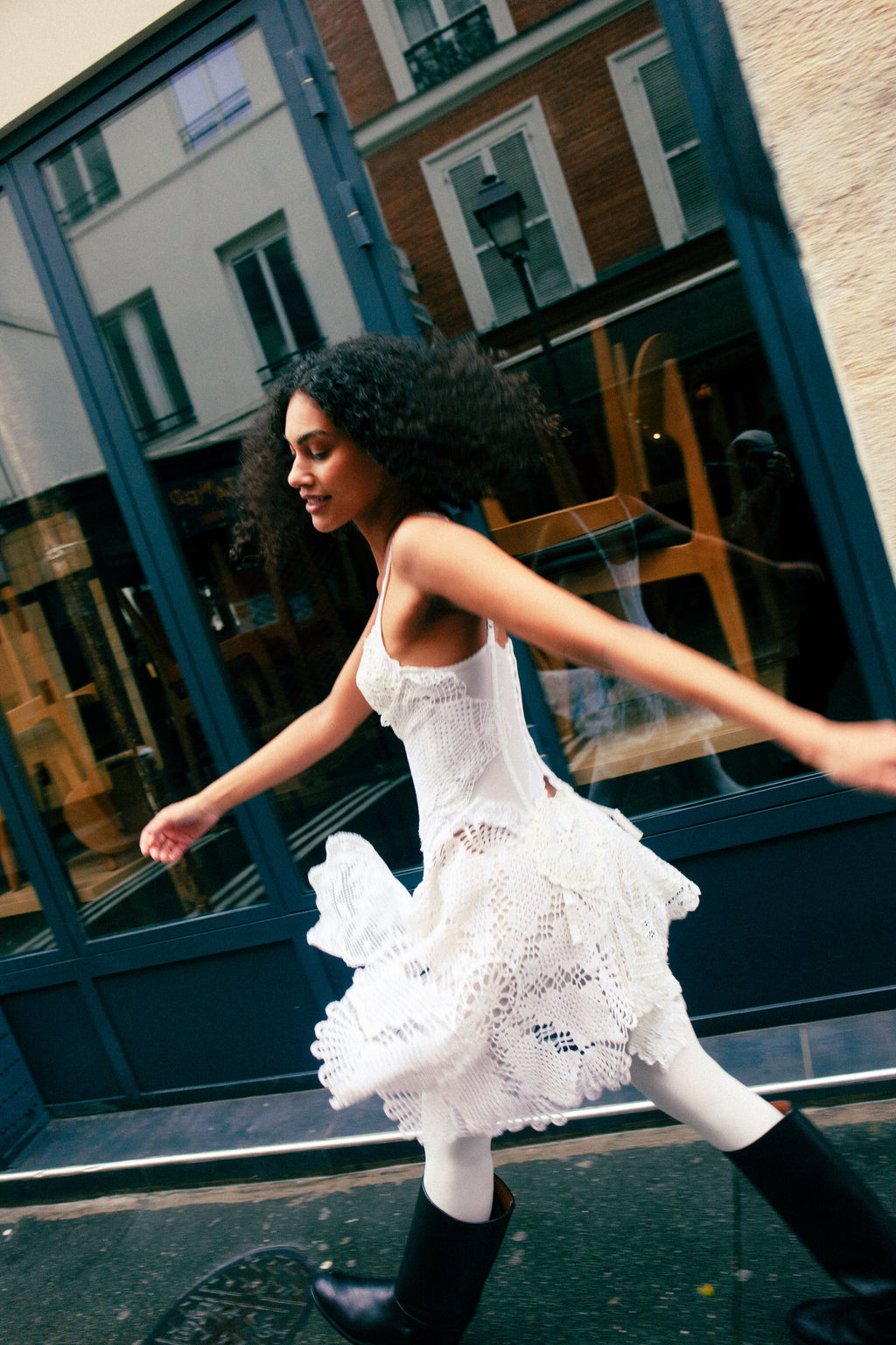 HANDKERCHIEF CORSET DRESS