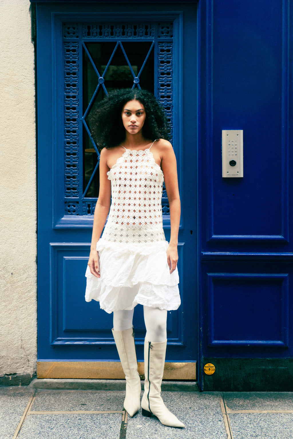 CHARLESTON DRESS HALTER