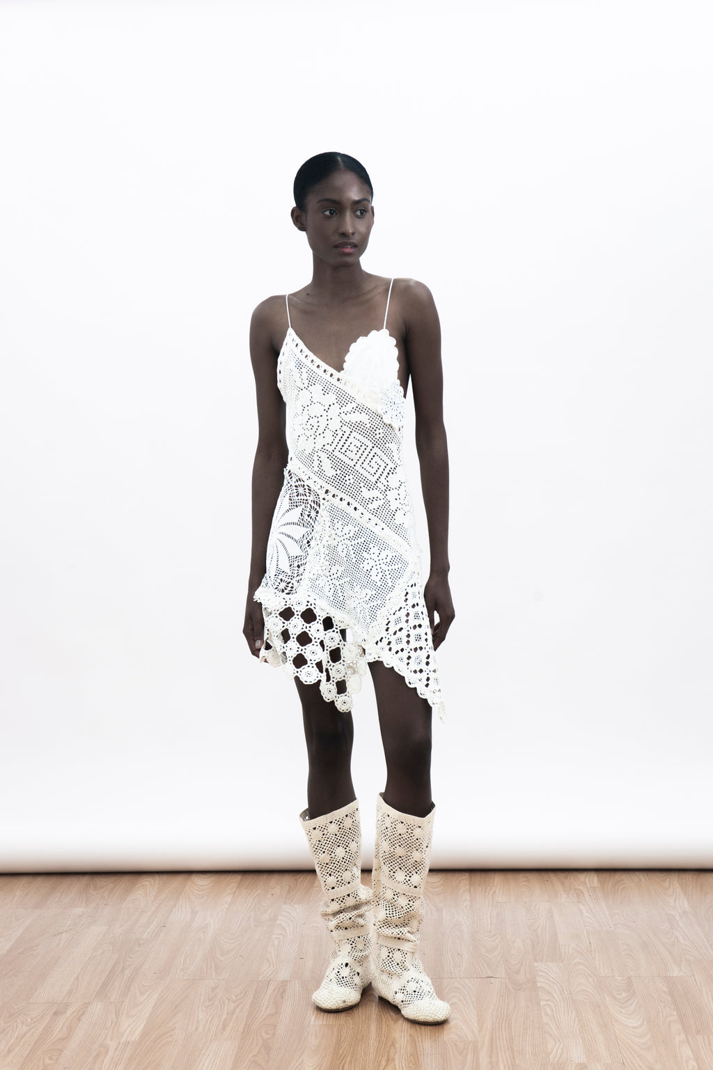 JOHANNE MINI HANDKERCHIEF DRESS