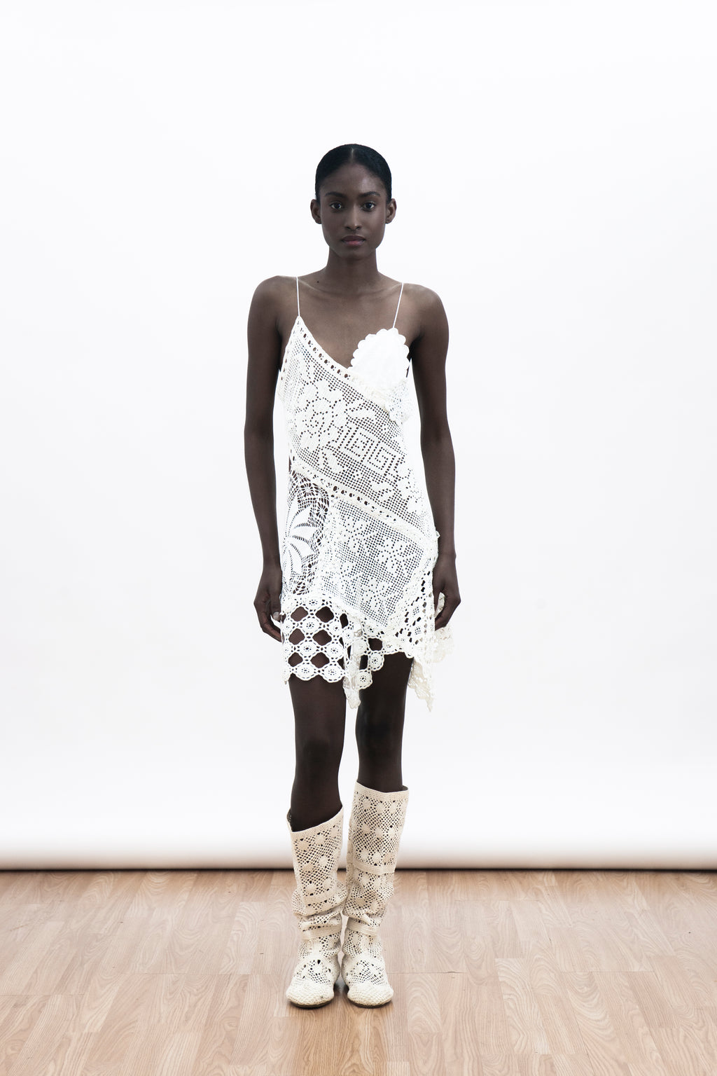 JOHANNE MINI HANDKERCHIEF DRESS