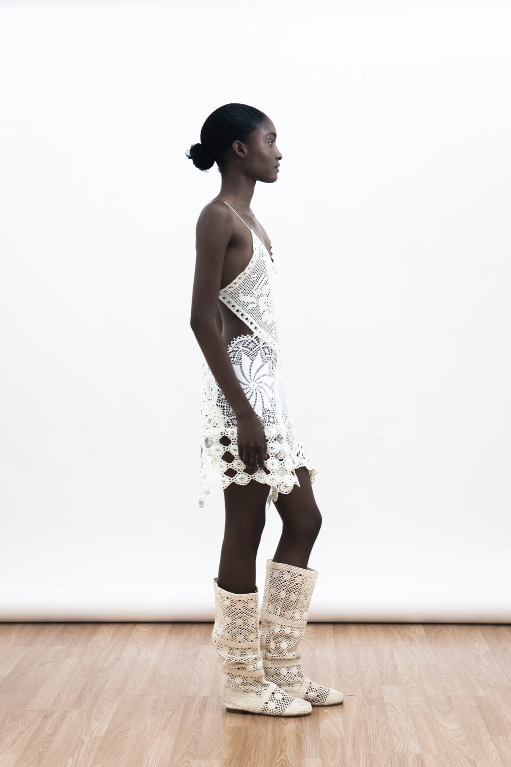 JOHANNE MINI HANDKERCHIEF DRESS