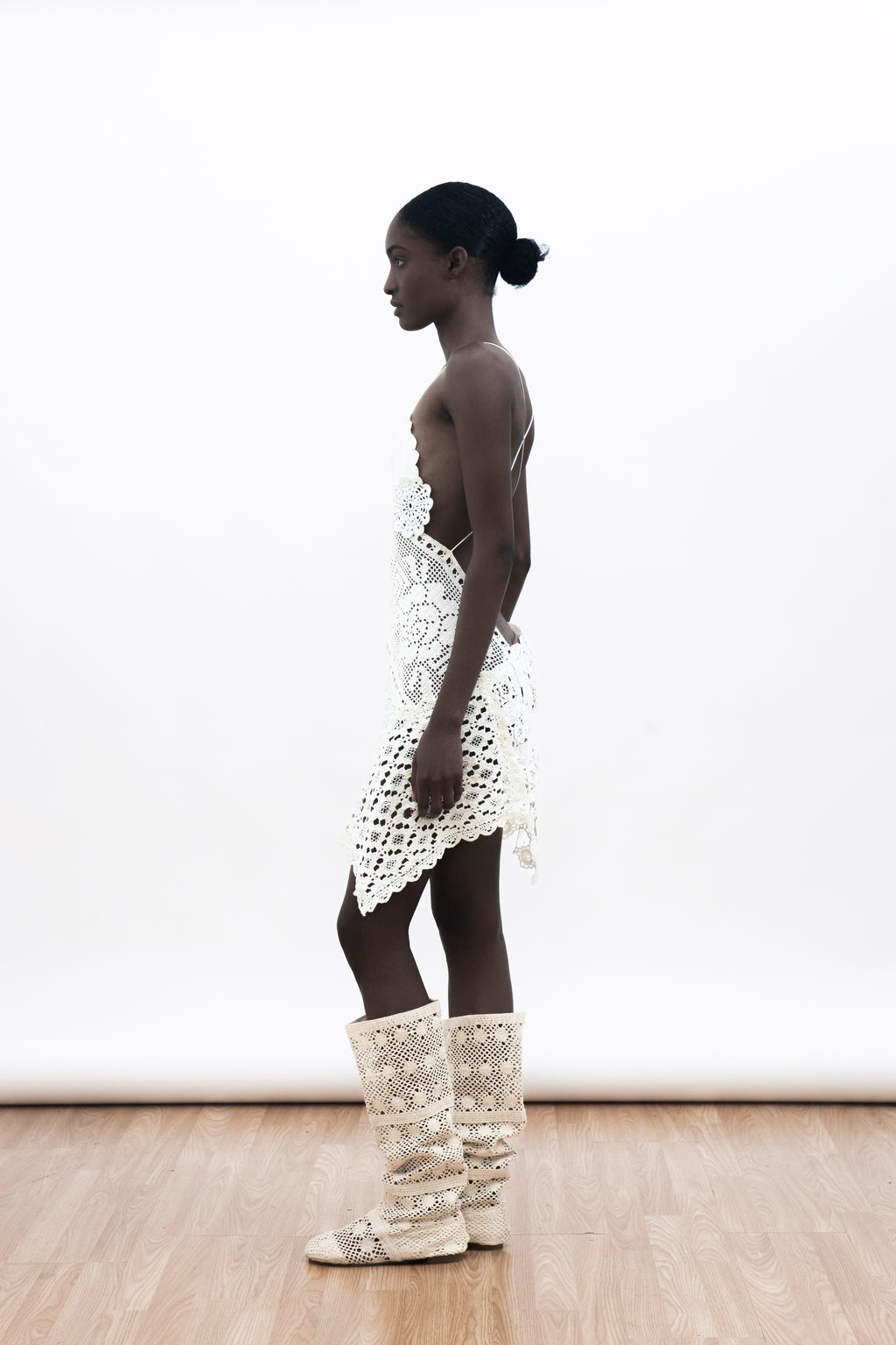 JOHANNE MINI HANDKERCHIEF DRESS