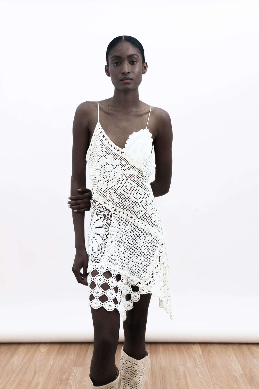 JOHANNE MINI HANDKERCHIEF DRESS