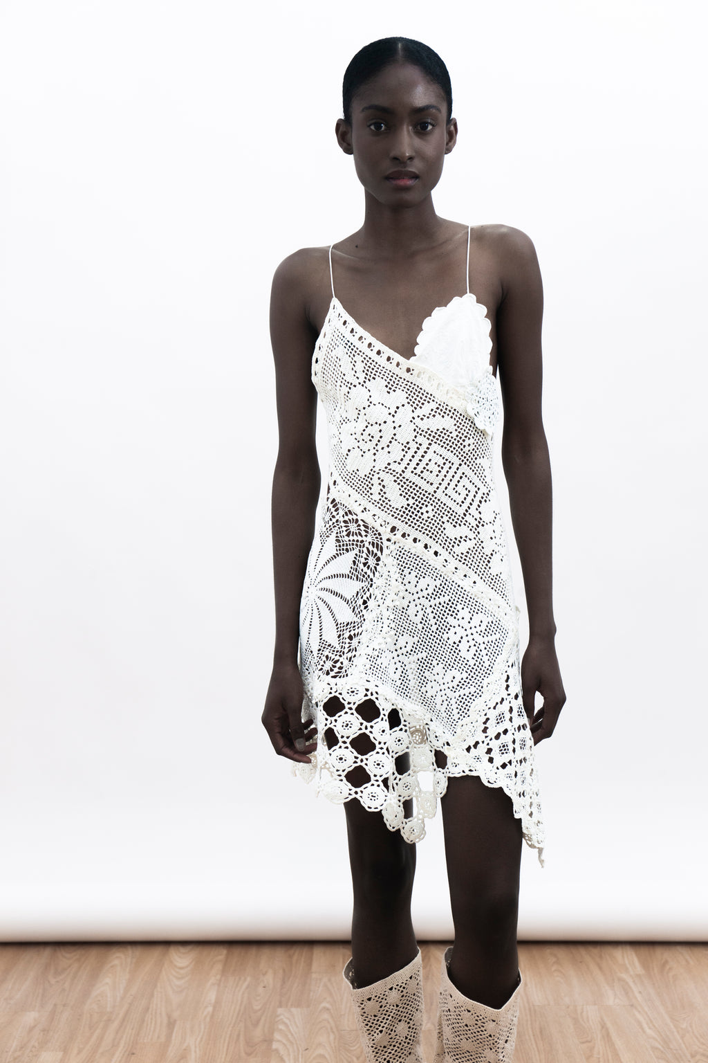 JOHANNE MINI HANDKERCHIEF DRESS