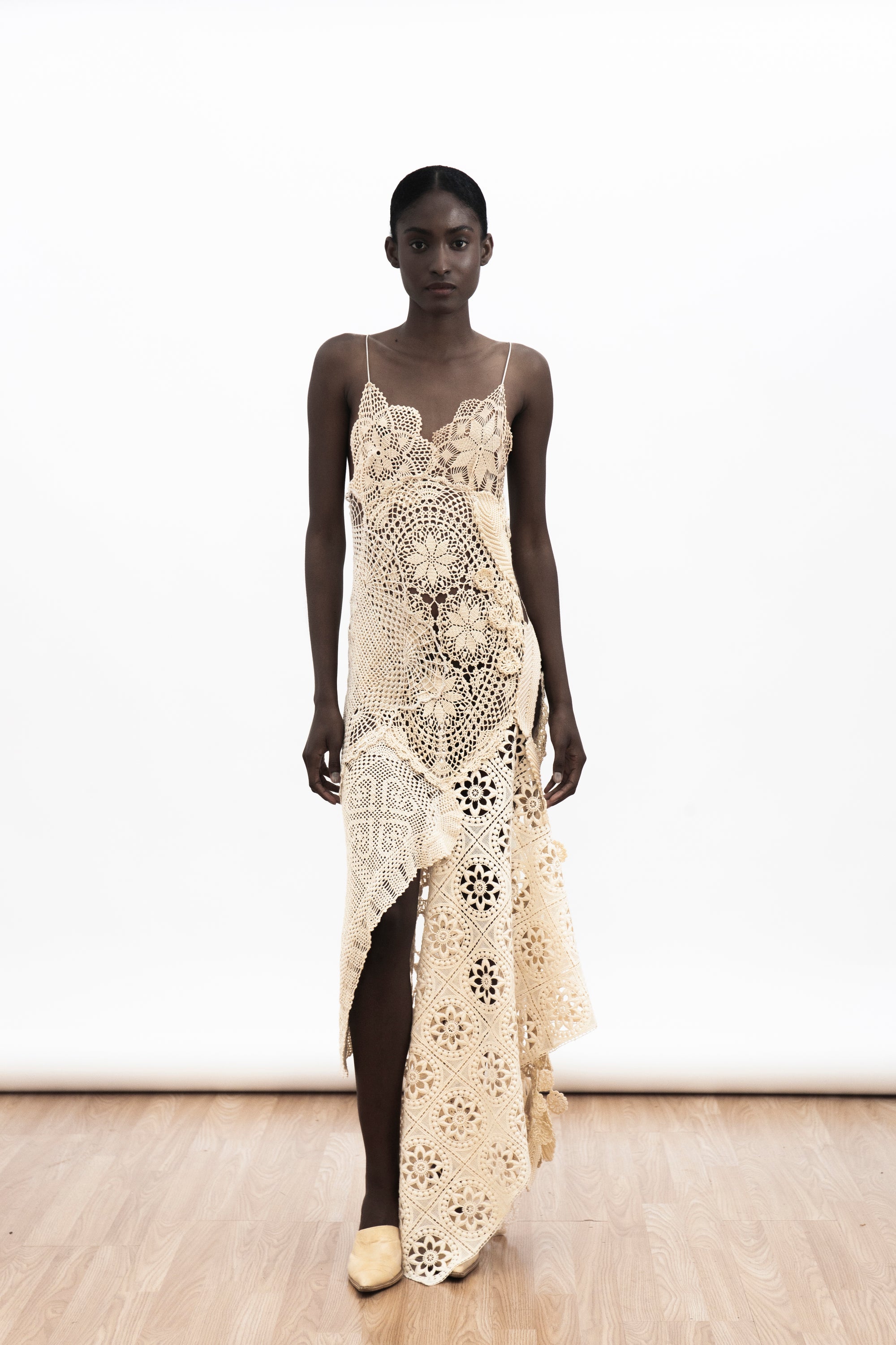 ULLA CROCHET LONG DRESS