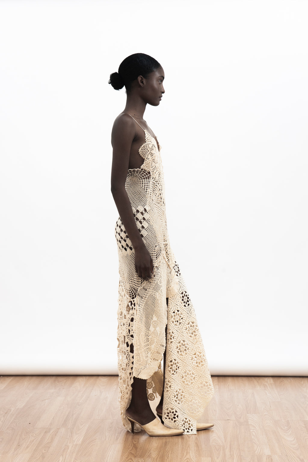 ULLA CROCHET LONG DRESS