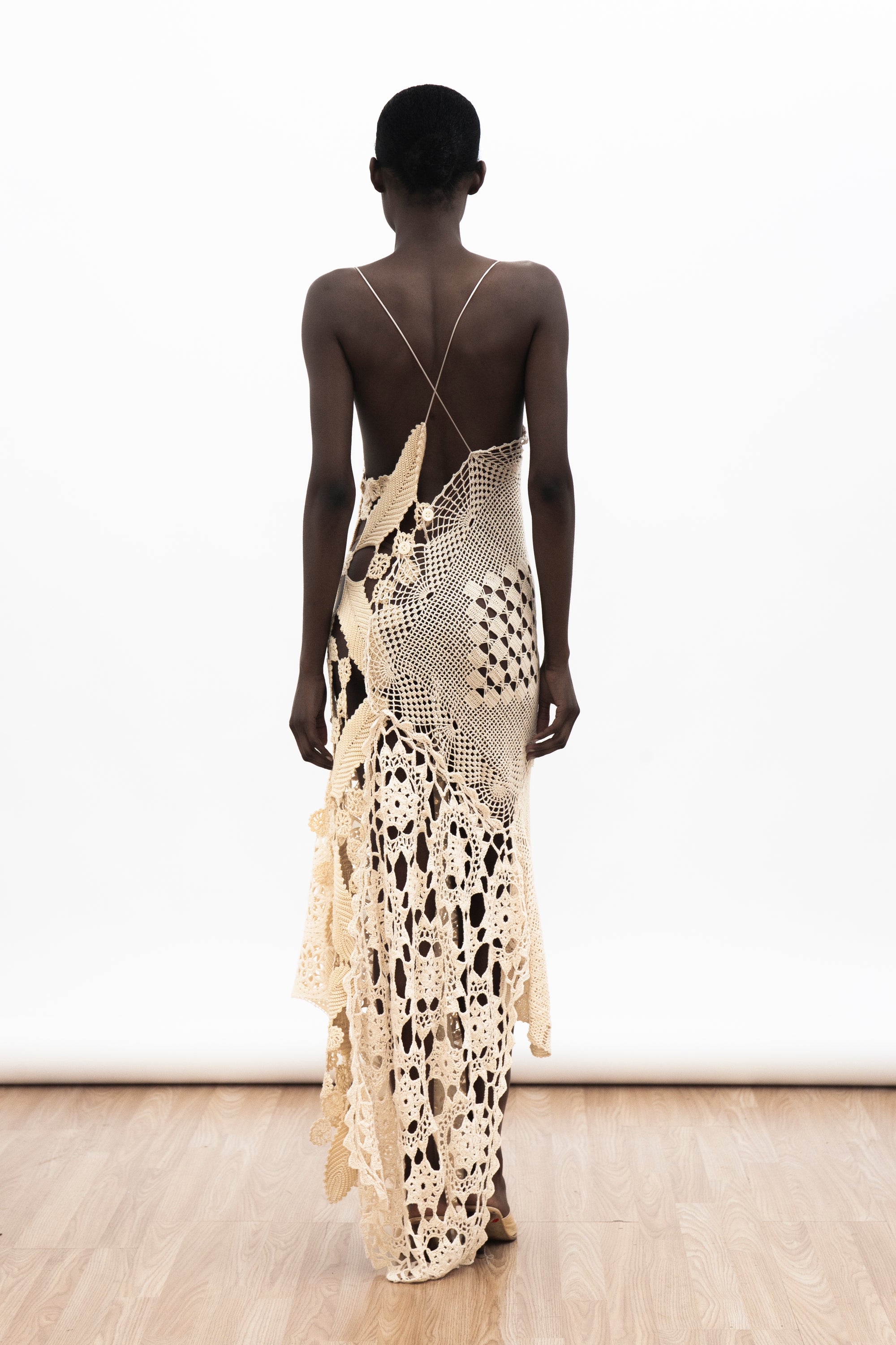 ULLA CROCHET LONG DRESS