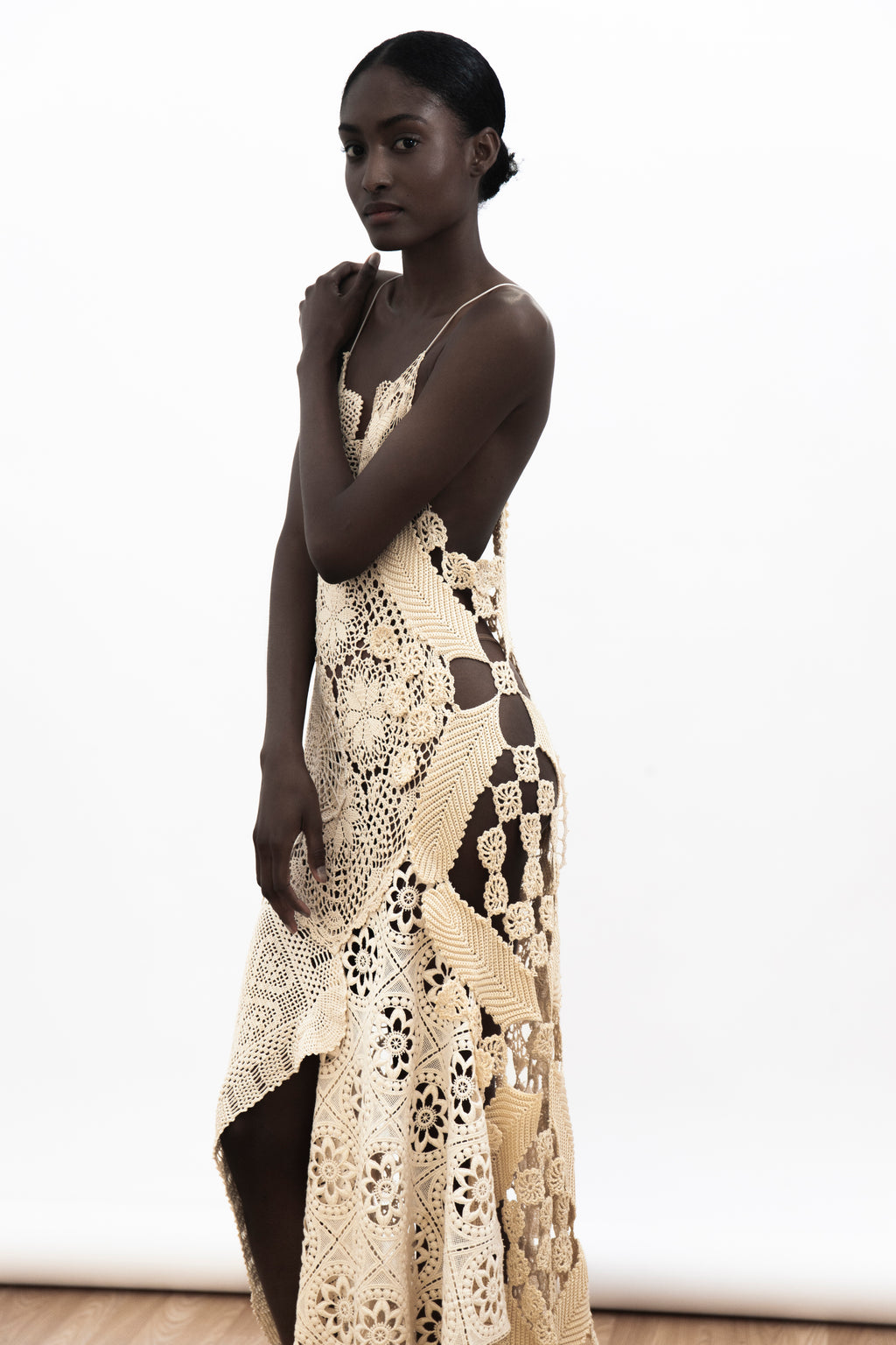 ULLA CROCHET LONG DRESS