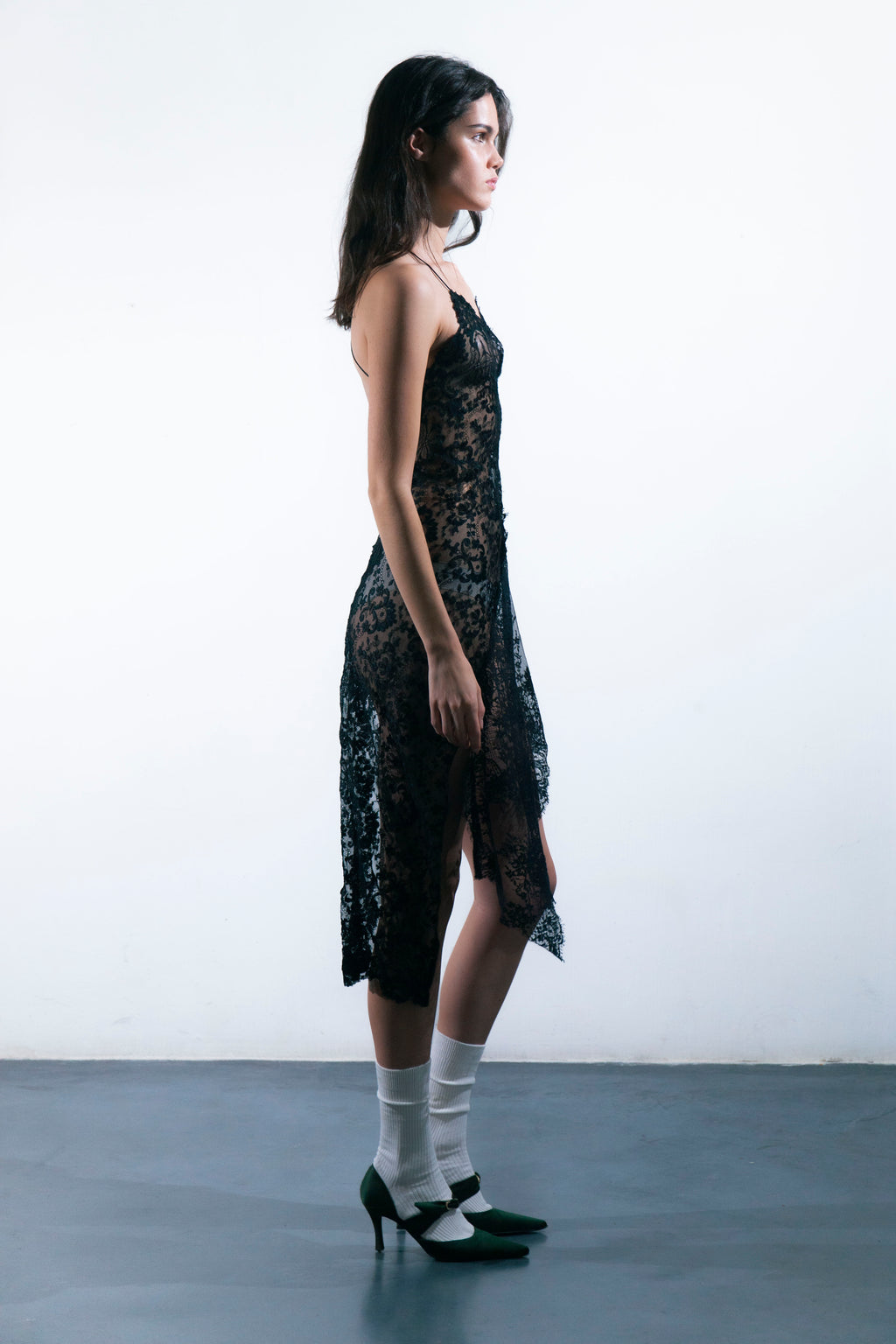 HANDKERCHIEF BLACK DRESS