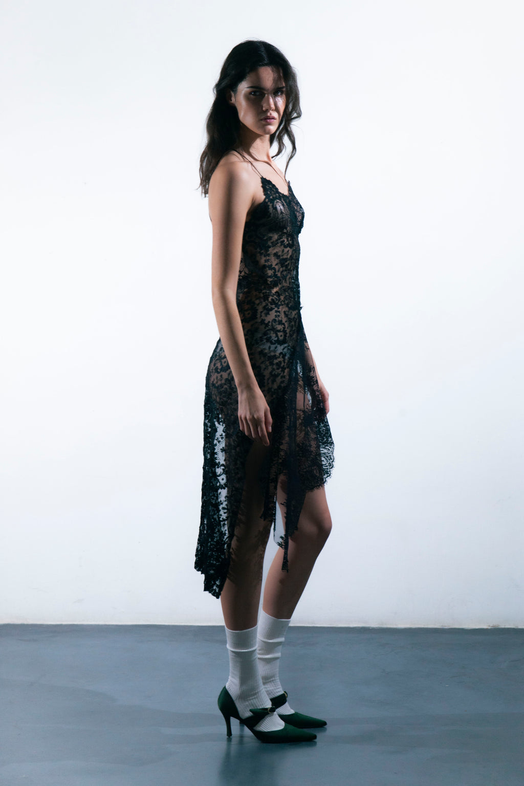 HANDKERCHIEF BLACK DRESS