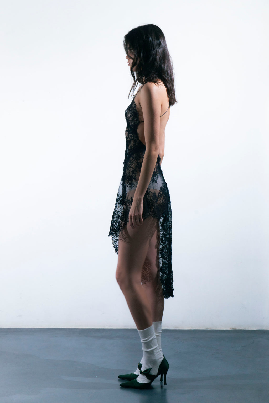 HANDKERCHIEF BLACK DRESS