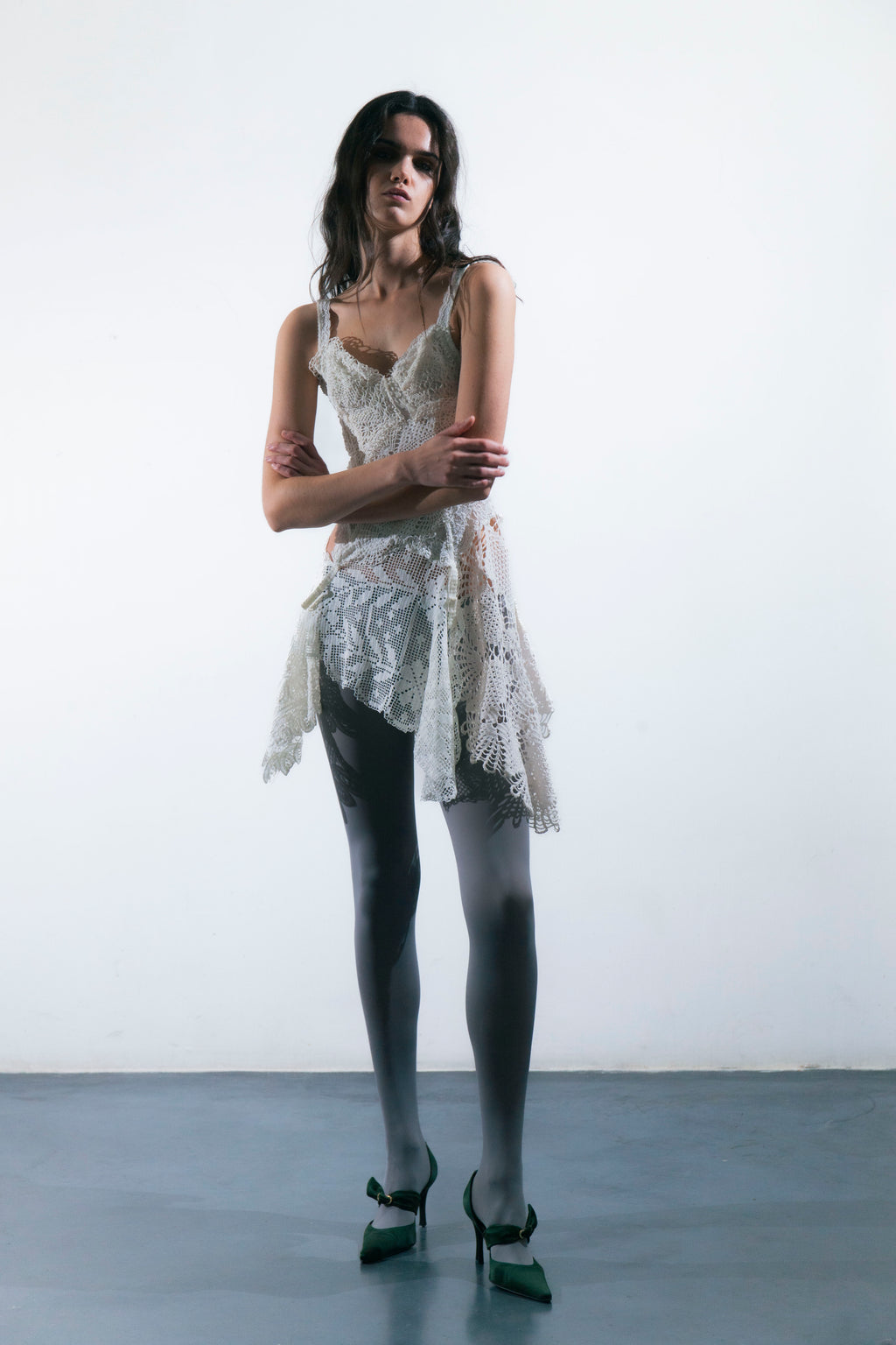HANDKERCHIEF CORSET DRESS