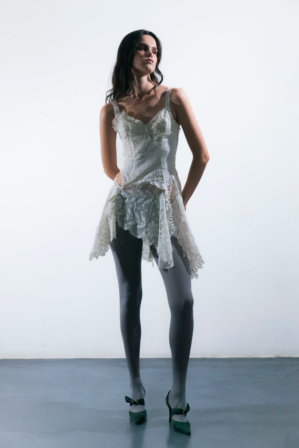 HANDKERCHIEF CORSET DRESS