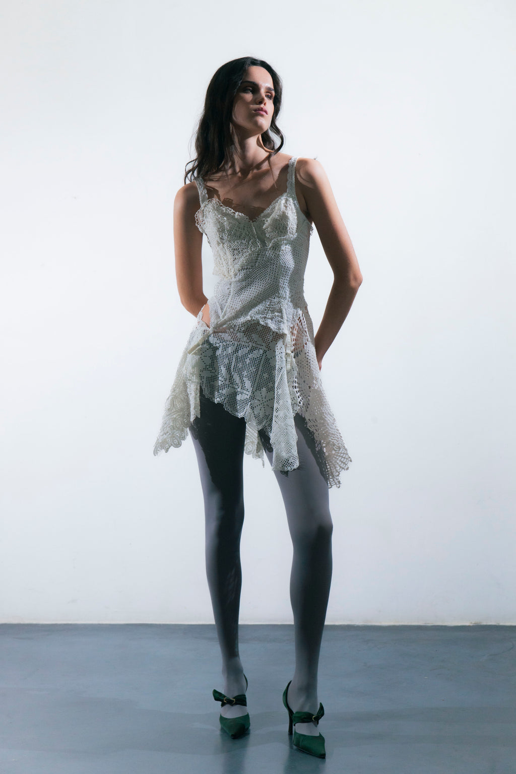 HANDKERCHIEF CORSET DRESS