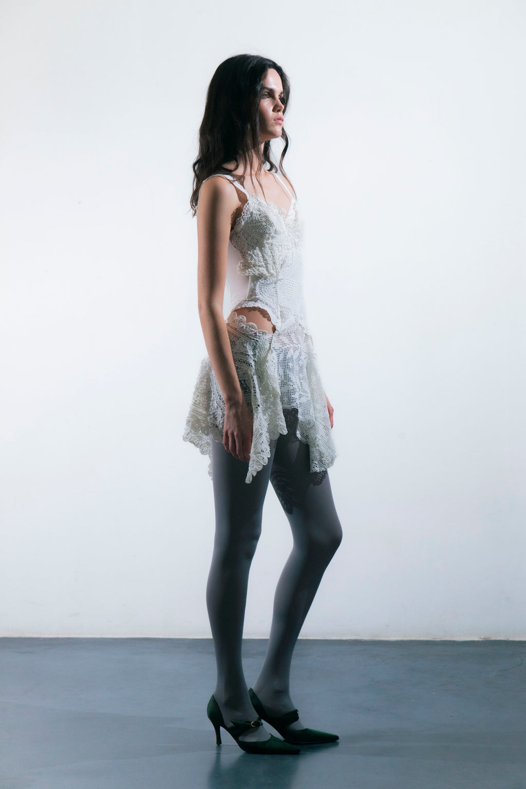 HANDKERCHIEF CORSET DRESS
