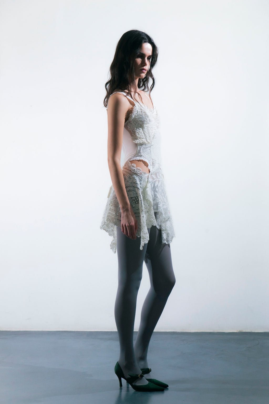 HANDKERCHIEF CORSET DRESS