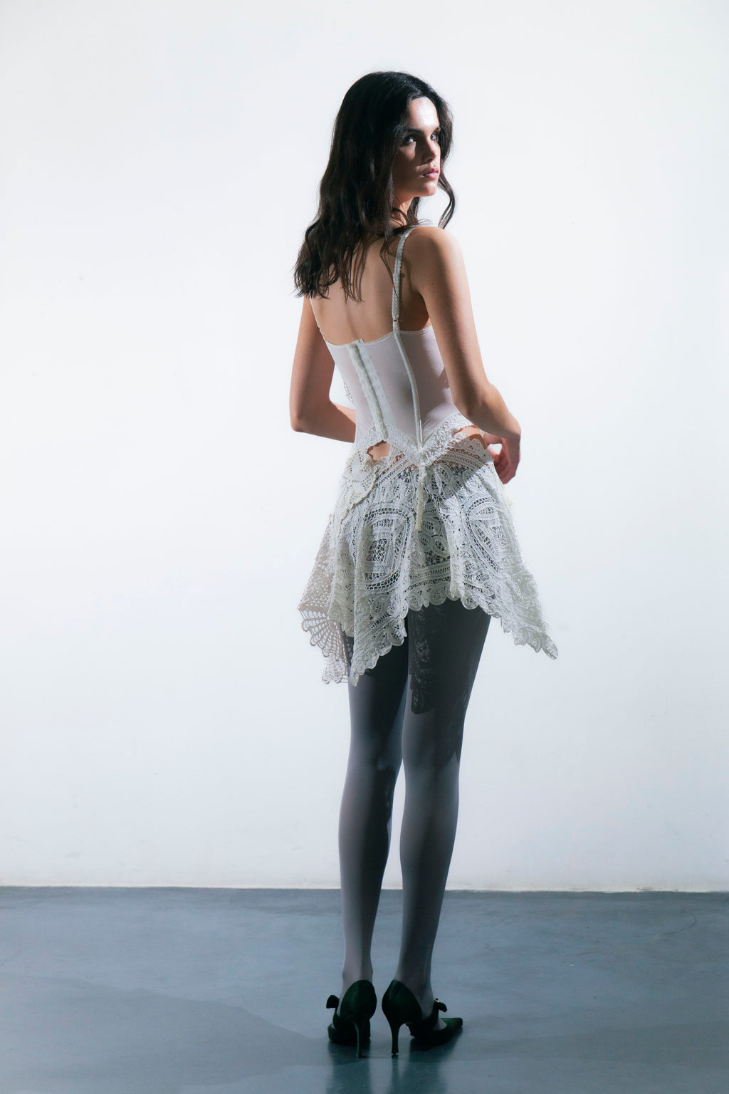 HANDKERCHIEF CORSET DRESS