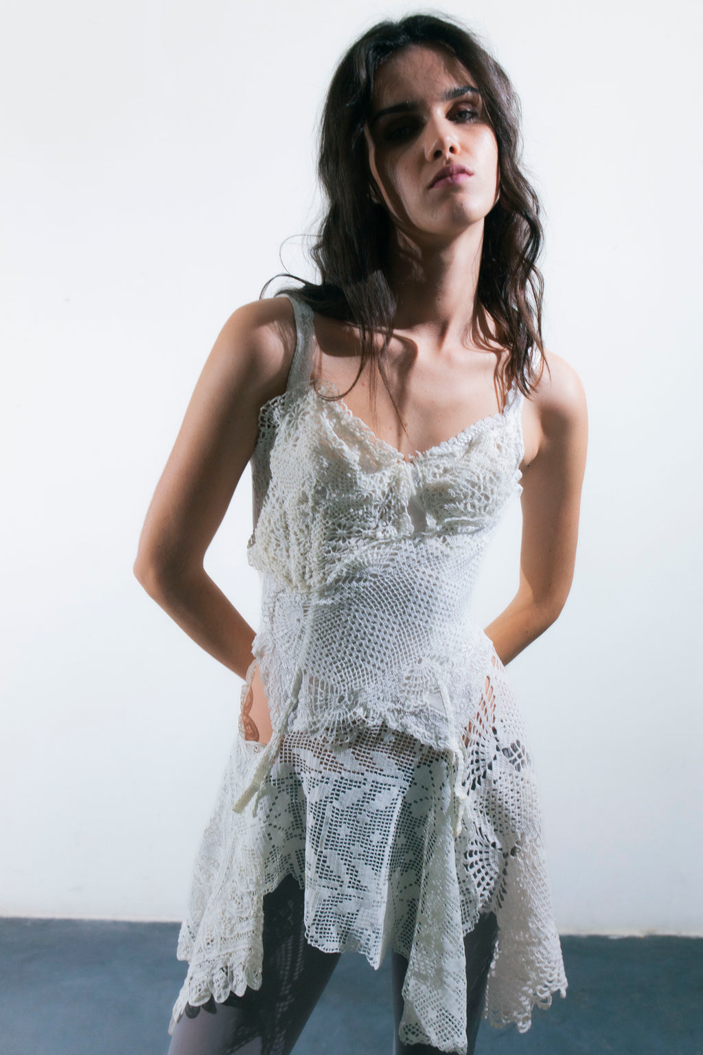 HANDKERCHIEF CORSET DRESS