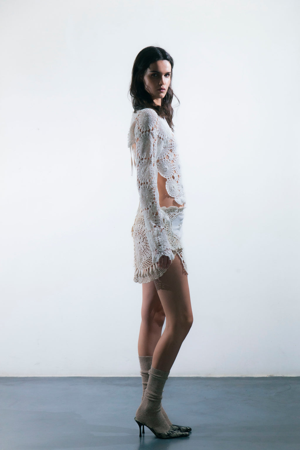 HANDKERCHIEF LONG SLEEVE TOP