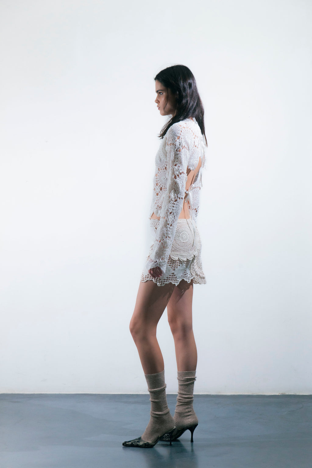 HANDKERCHIEF LONG SLEEVE TOP