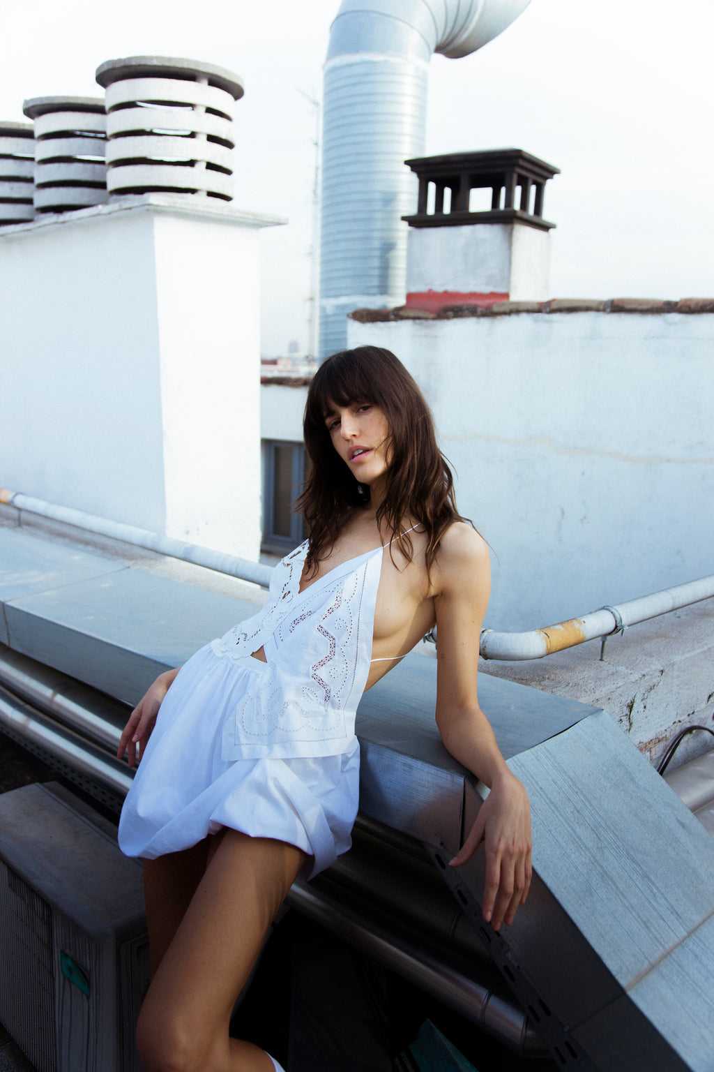 HANDKERCHIEF BUBBLE DRESS