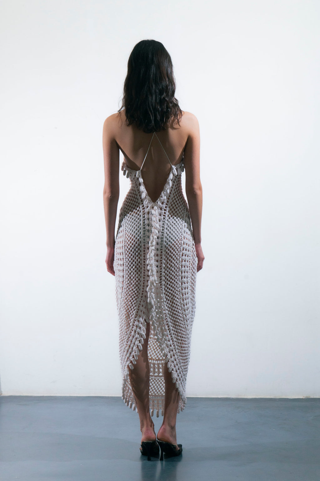 HANDKERCHIEF DRESS MAXI