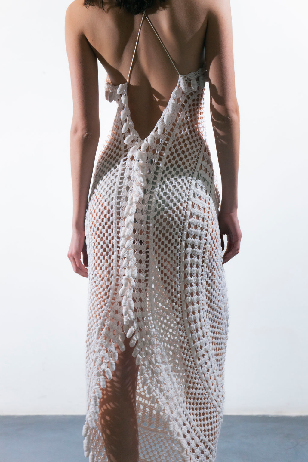 HANDKERCHIEF DRESS MAXI