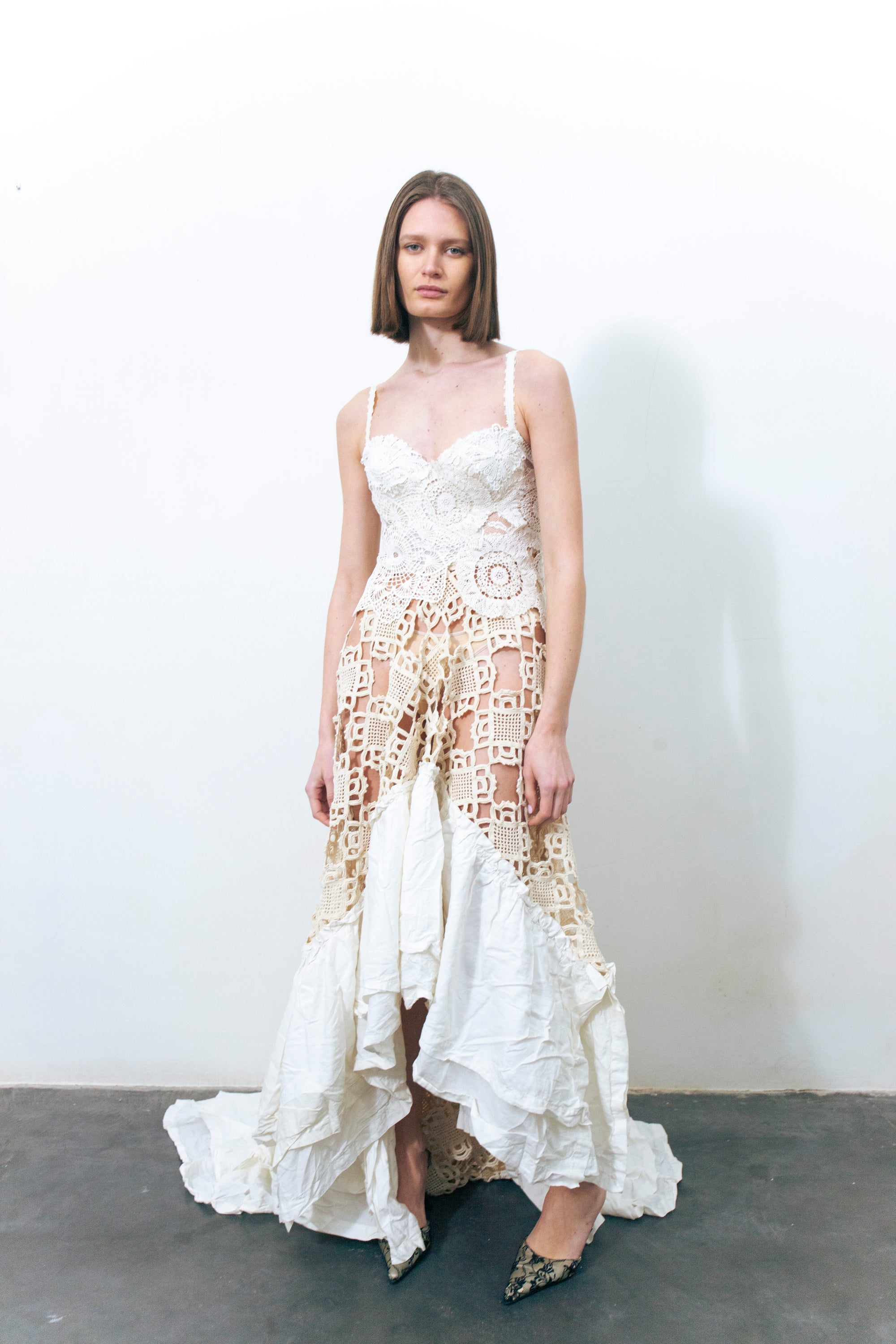 MARCIA CORSET CROCHET MAXI DRESS – KETTEL