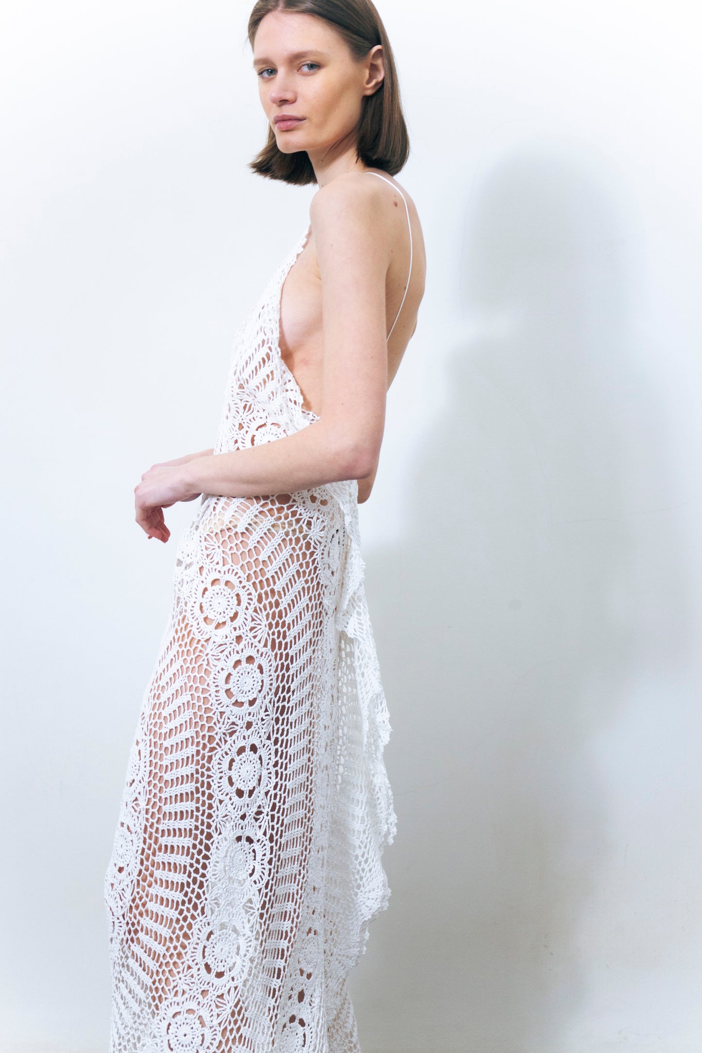 AMALIE CROCHET MAXI DRESS