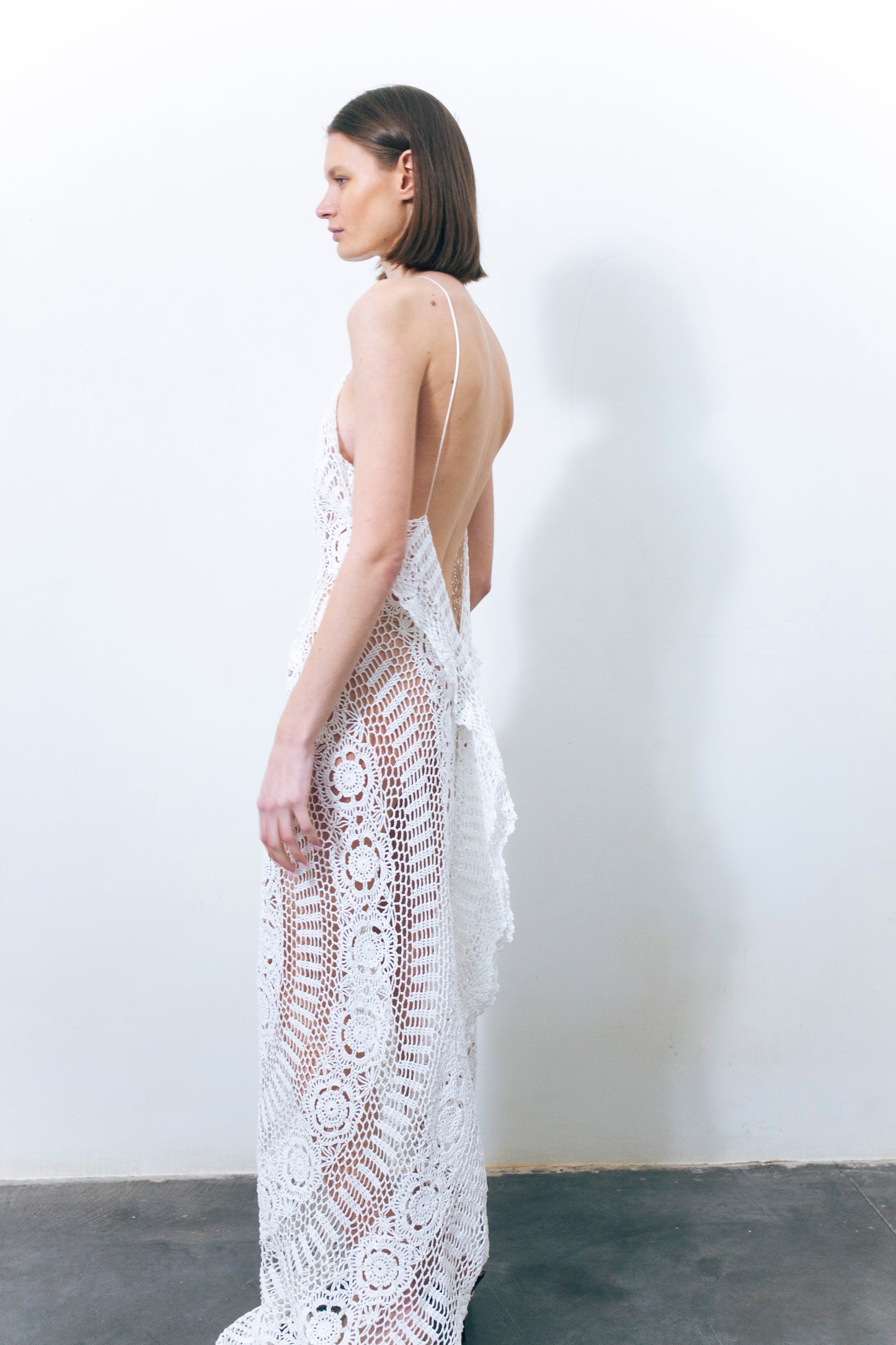 AMALIE CROCHET MAXI DRESS