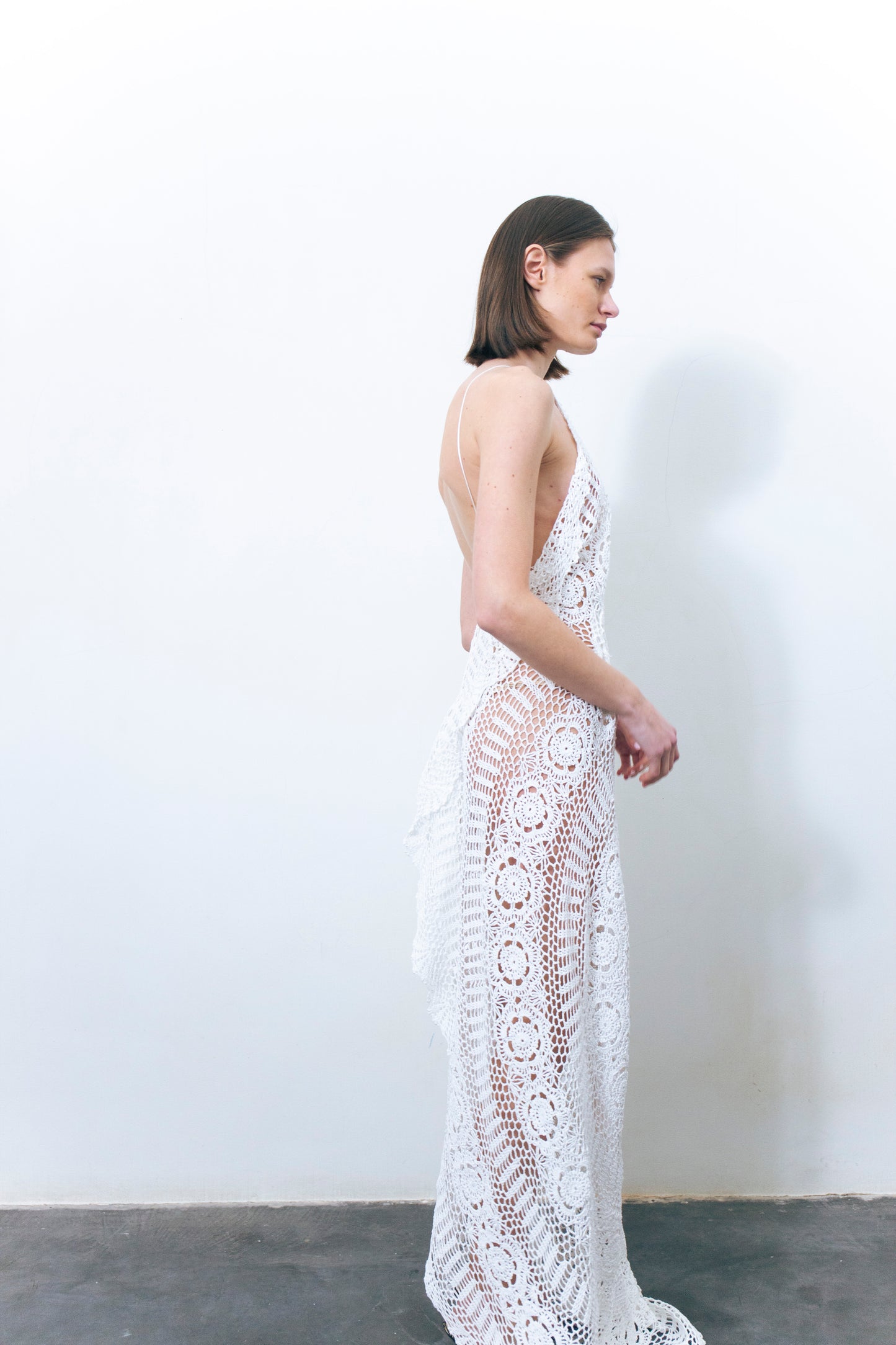 AMALIE CROCHET MAXI DRESS