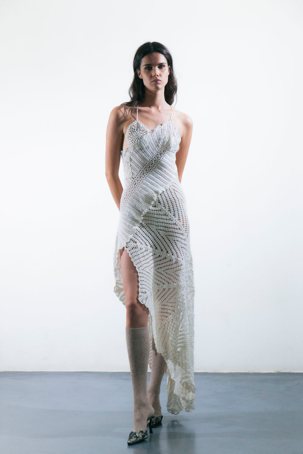 HANDKERCHIEF DRESS MAXI