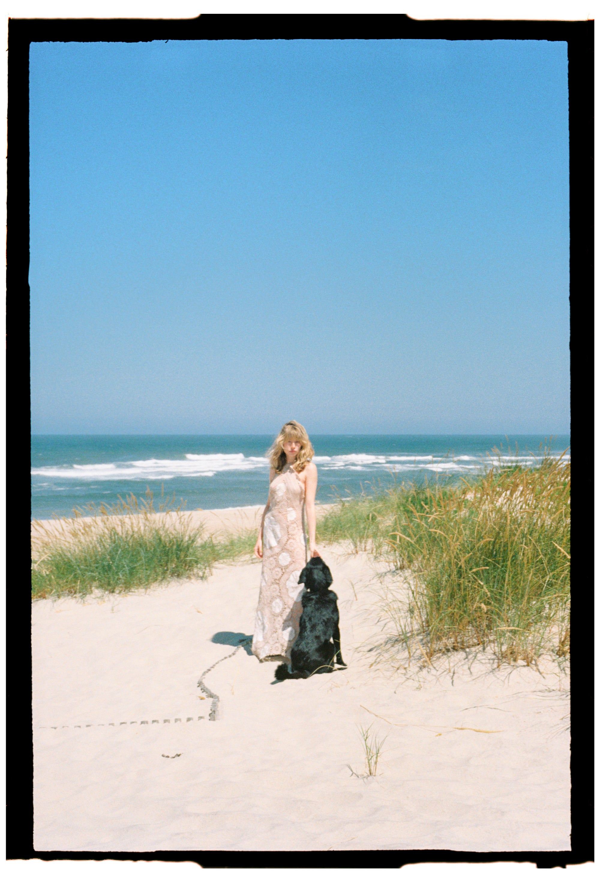 HANDKERCHIEF DRESS MAXI