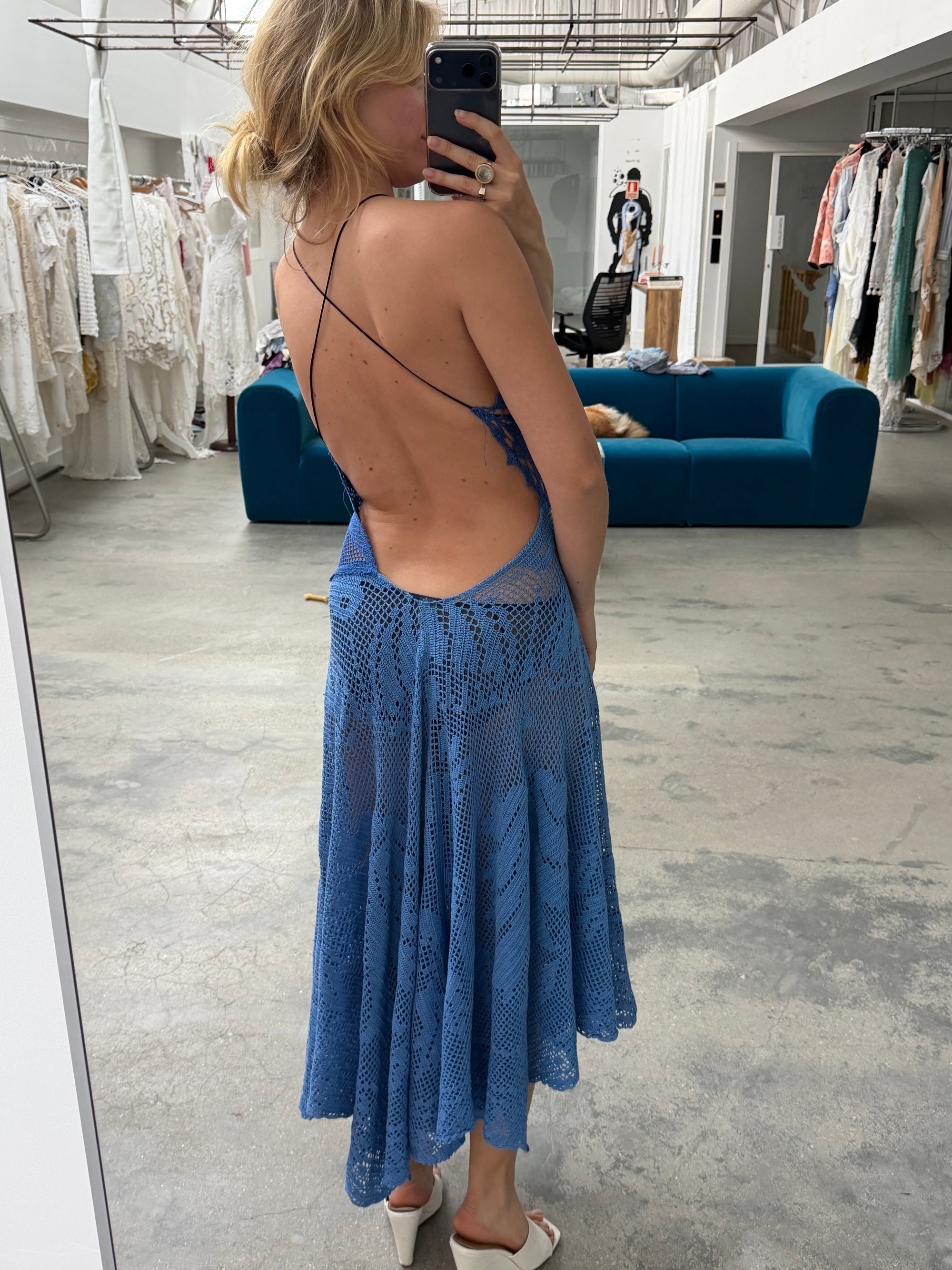 Pre purchase blue dress