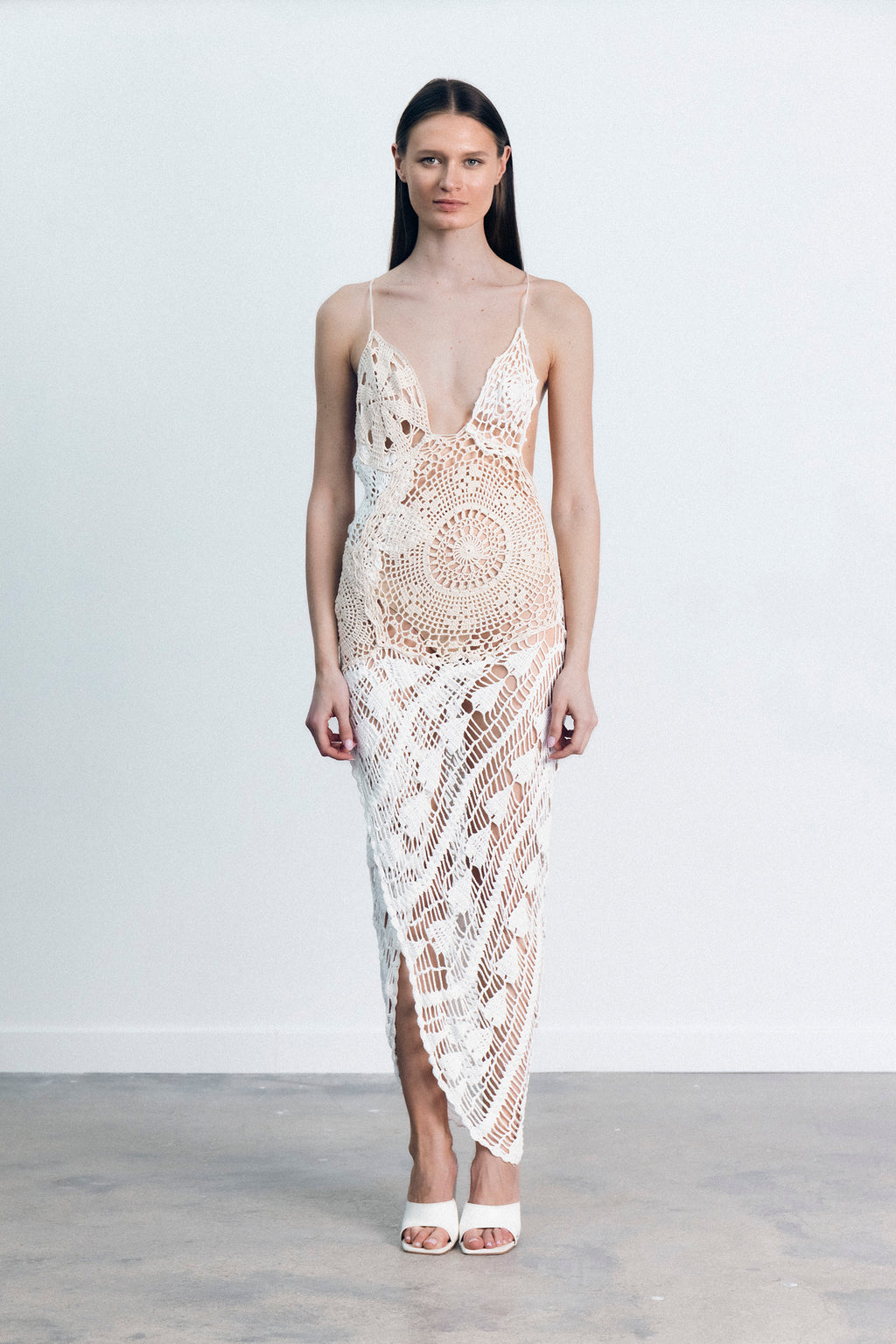 LAURITA CROCHET DRESS