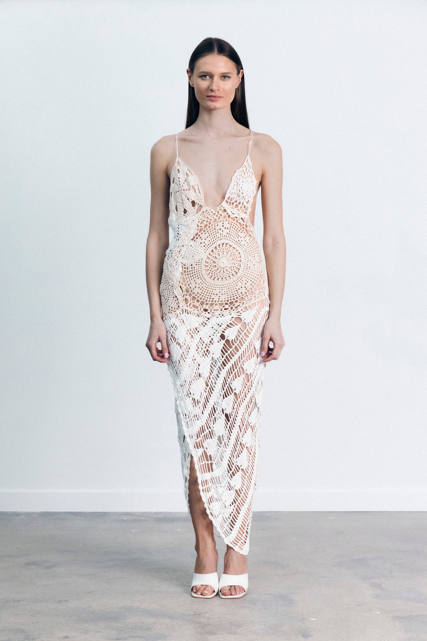 LAURITA CROCHET DRESS