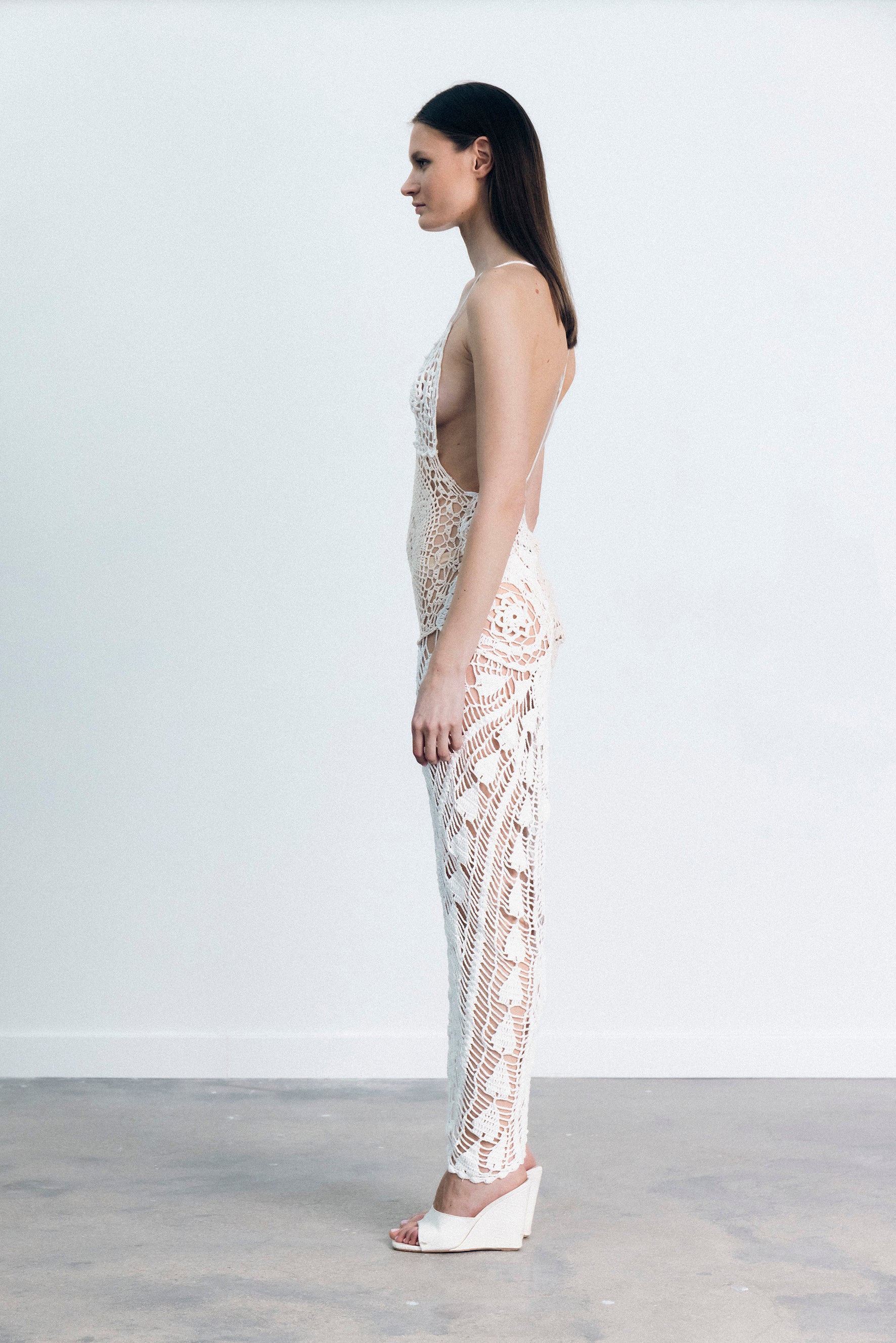 LAURITA CROCHET DRESS