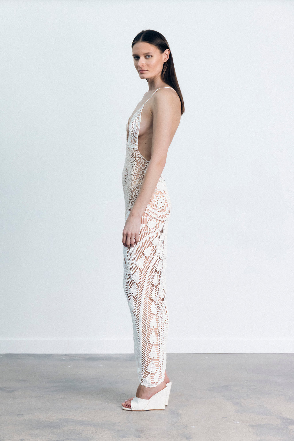 LAURITA CROCHET DRESS