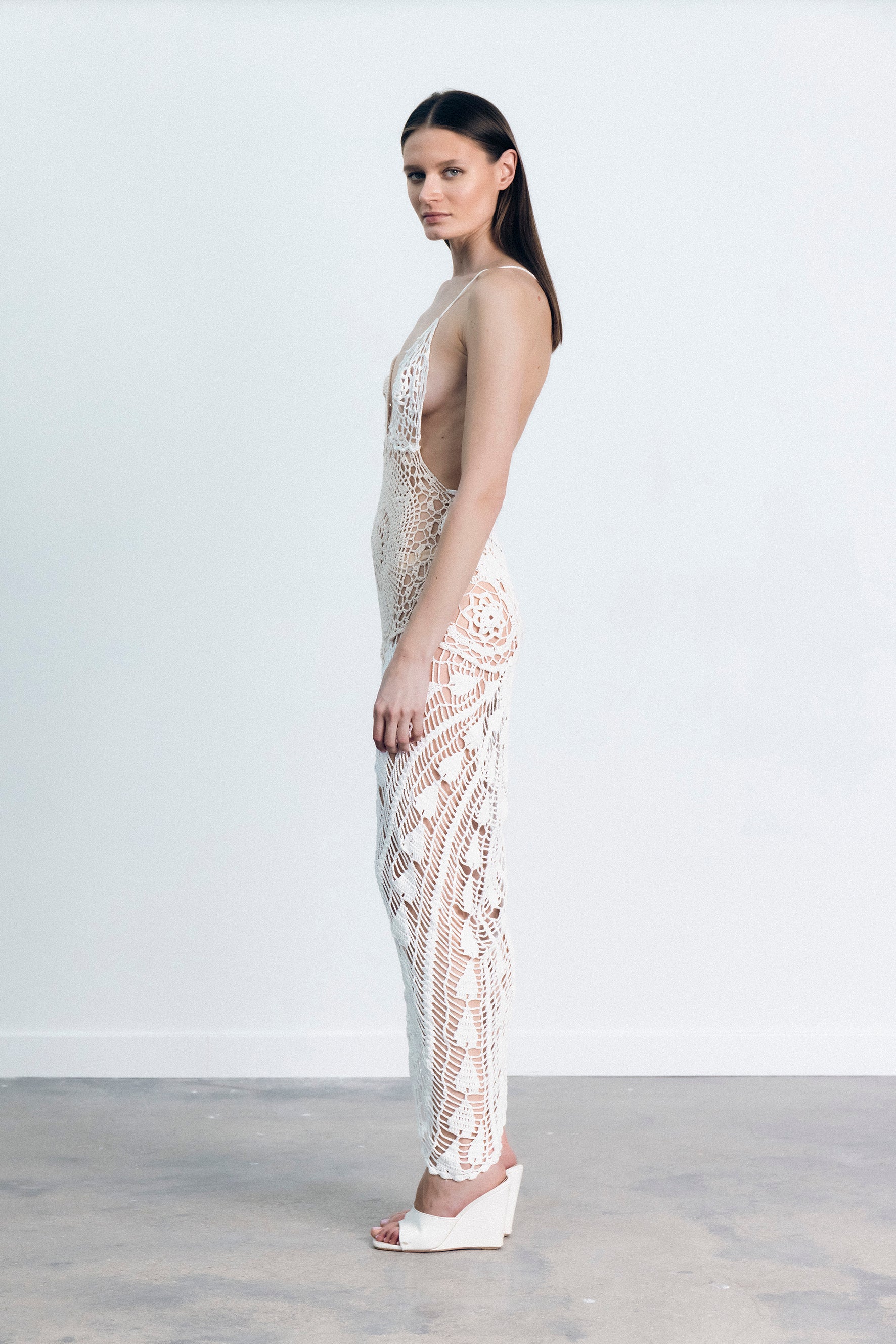 LAURITA CROCHET DRESS