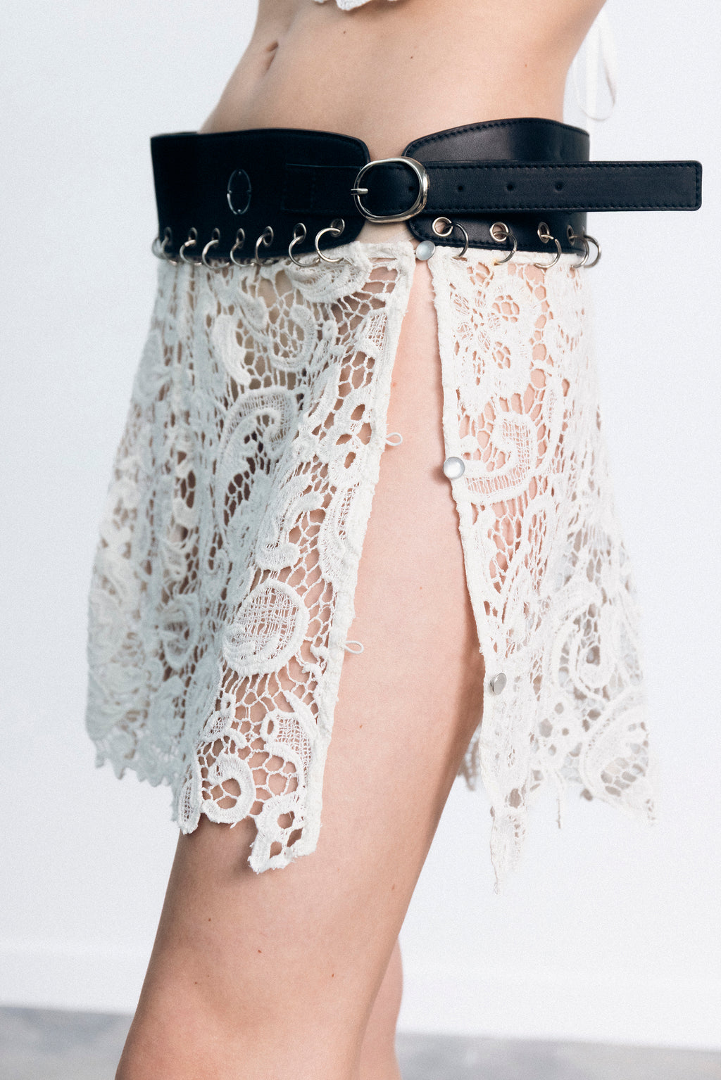 KITA SHORT BELT SKIRT