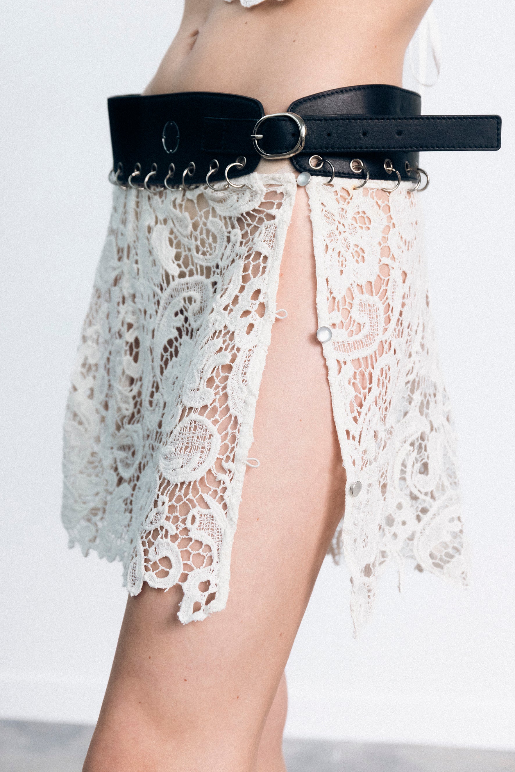 KITA SHORT BELT SKIRT