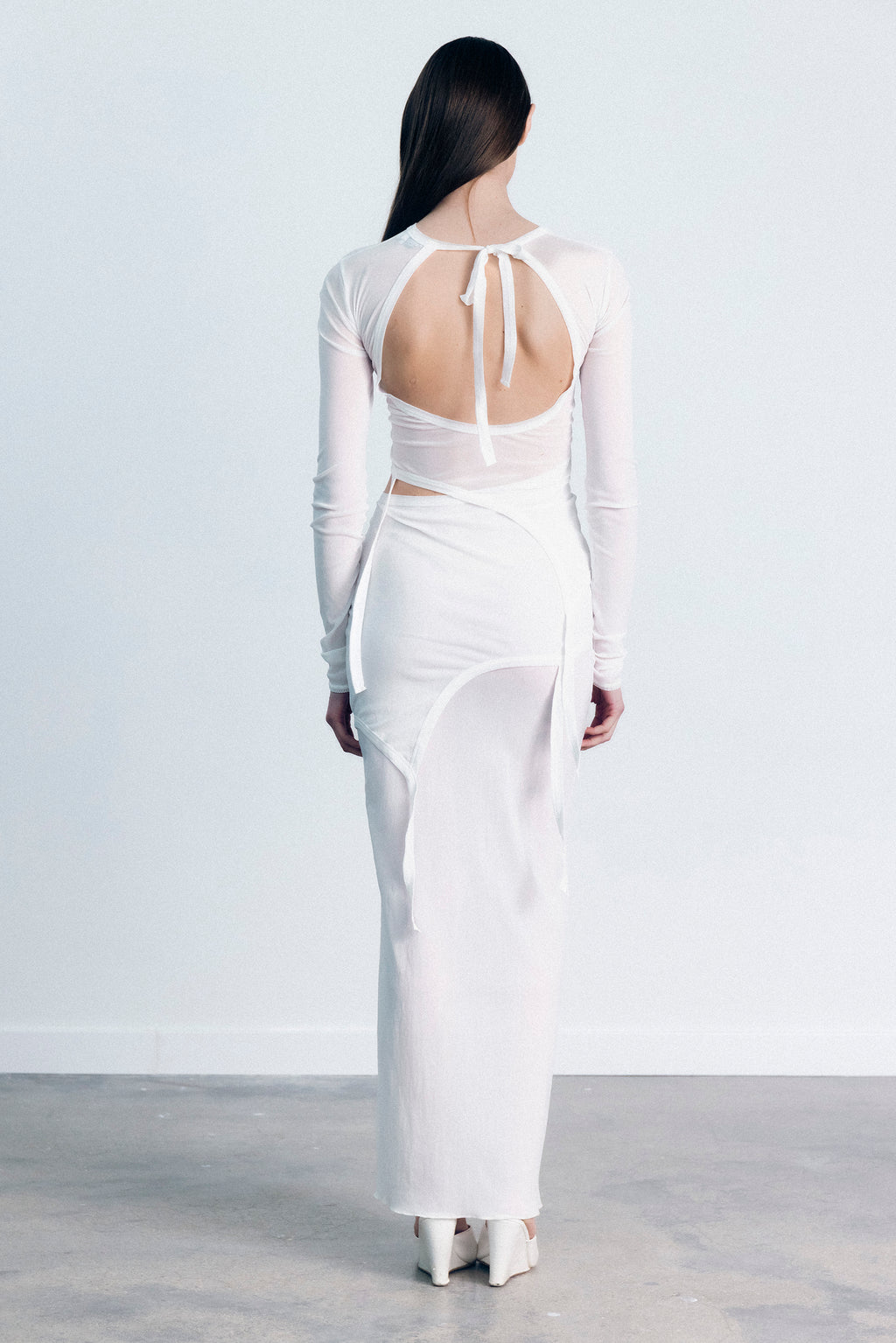 LENA KNIT TIE DRESS