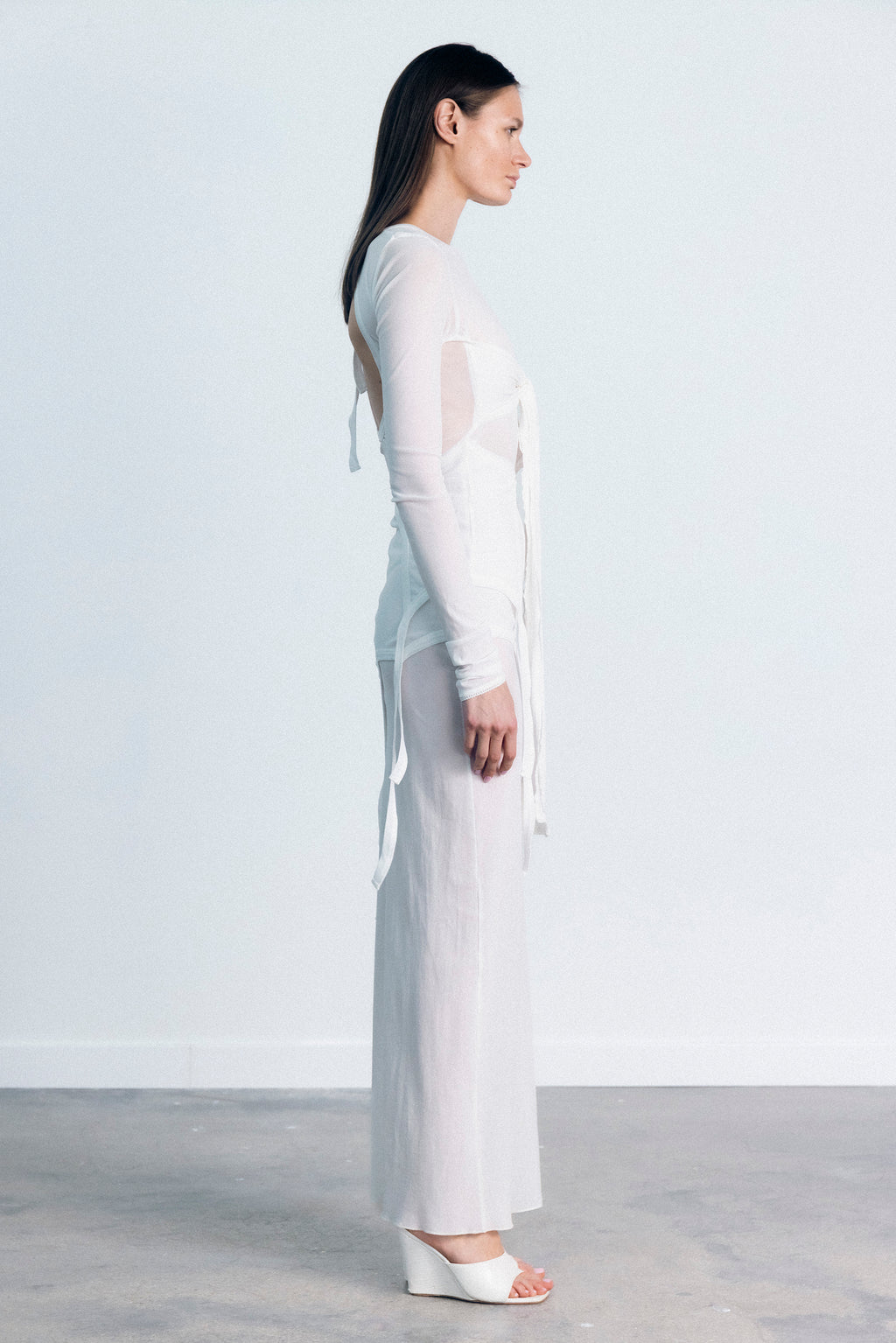 LENA KNIT TIE DRESS