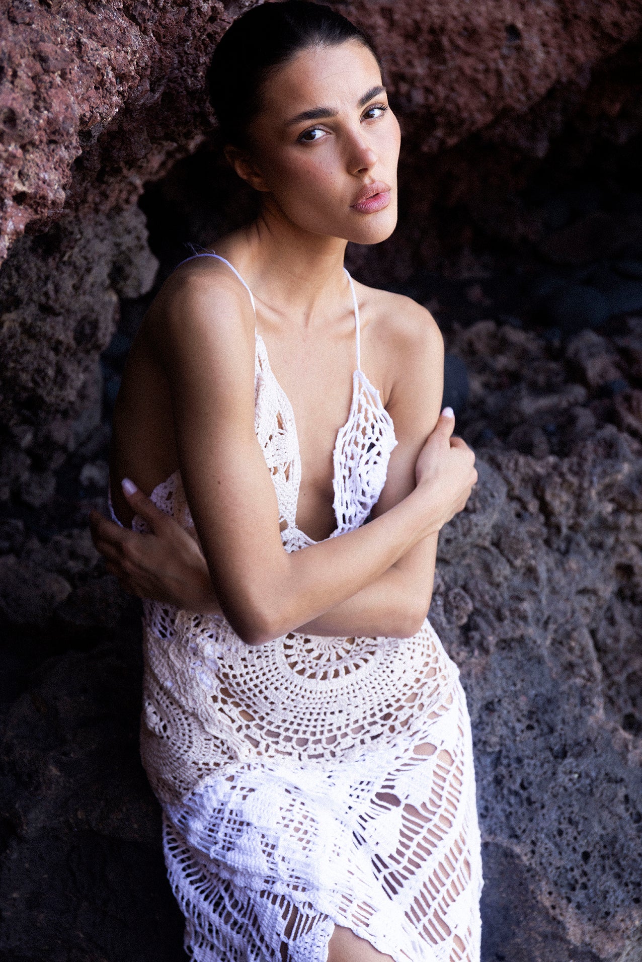 LAURITA CROCHET DRESS