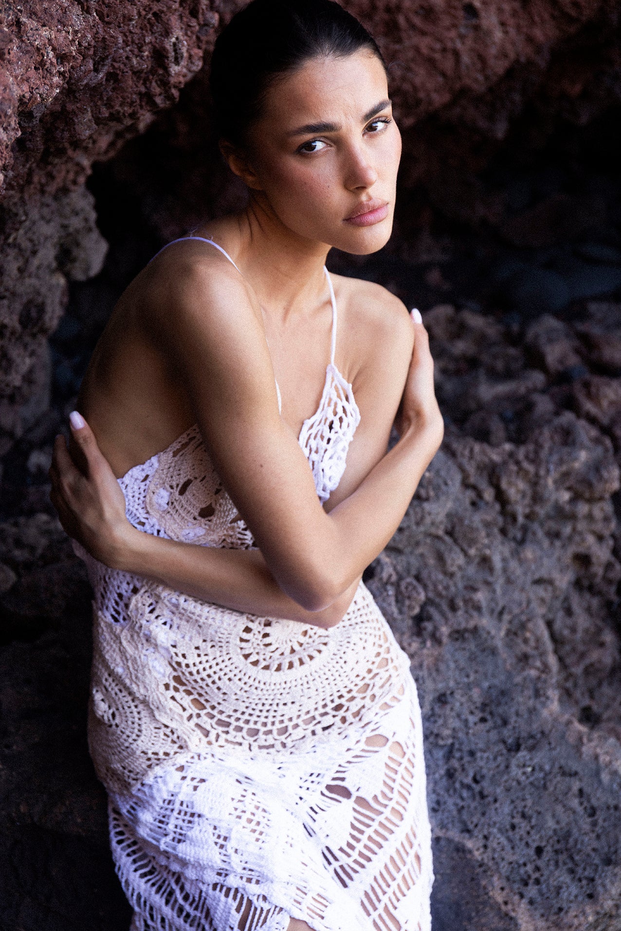 LAURITA CROCHET DRESS