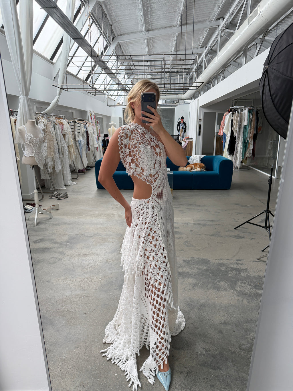Pre purchase asymmetrical maxi dress