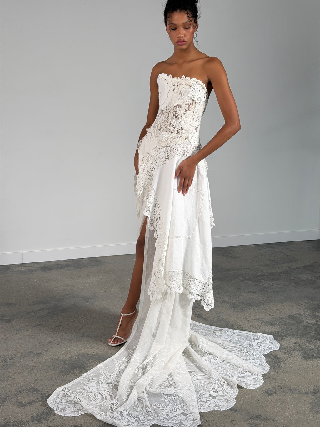 Pre purchase corset train dress