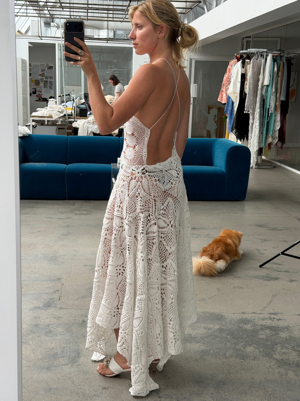 Pre purchase halter flowy dress