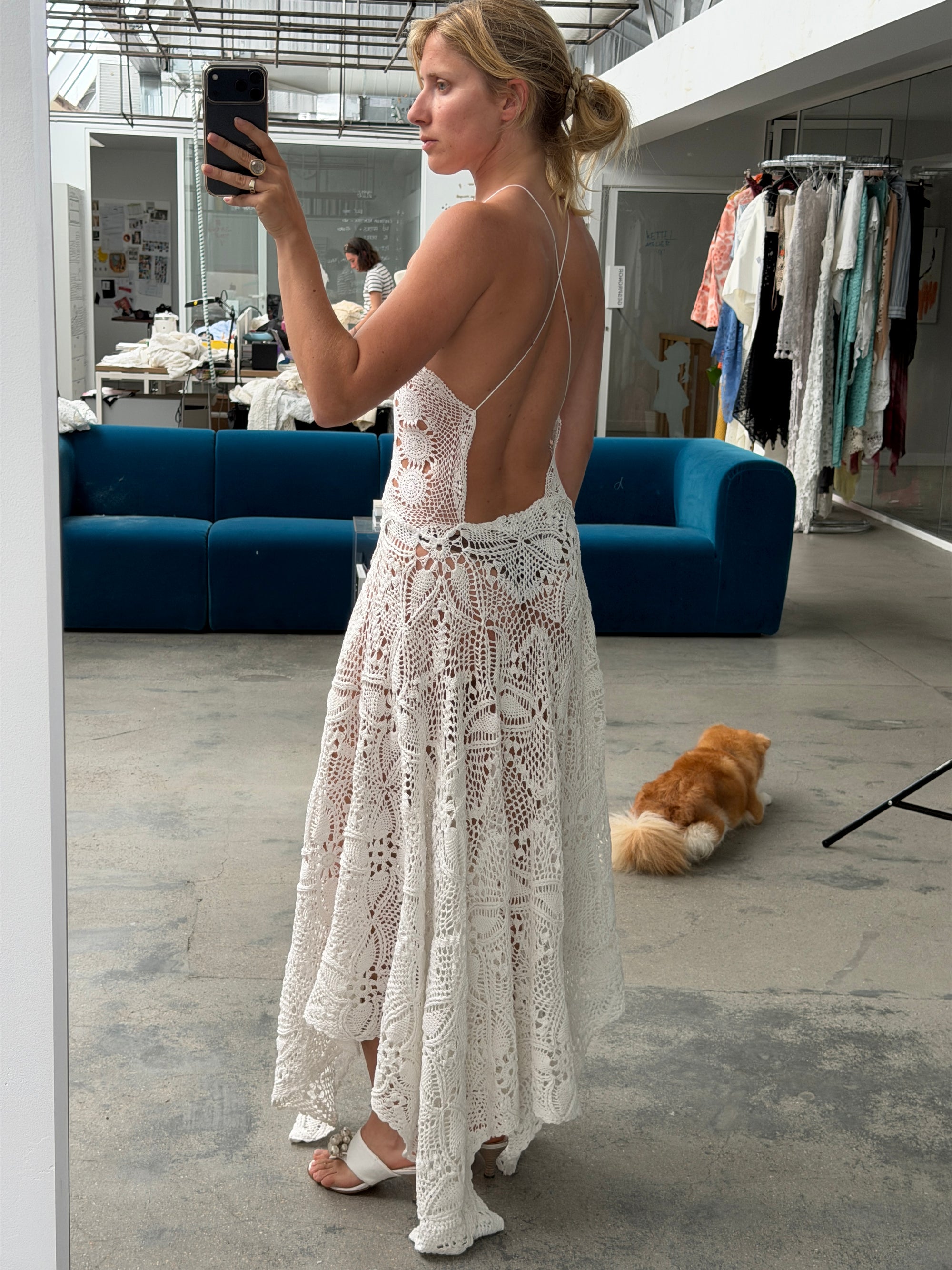 Pre purchase halter flowy dress
