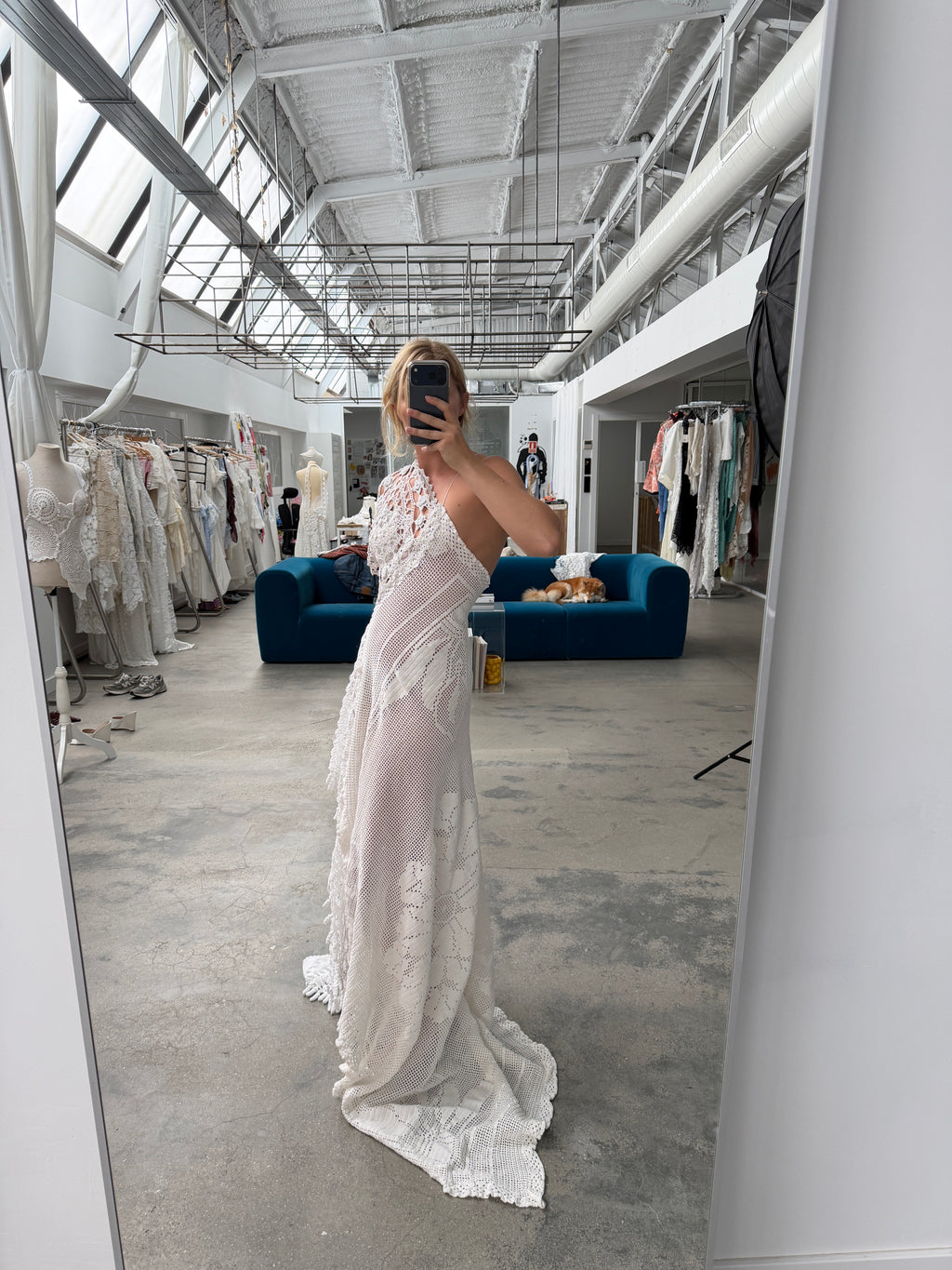 Pre purchase asymmetrical maxi dress